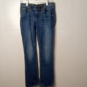 Levi Juniors 11/30 Demi Curve Low Rise Bootcut Skinny Classic Blue Jeans. Casual